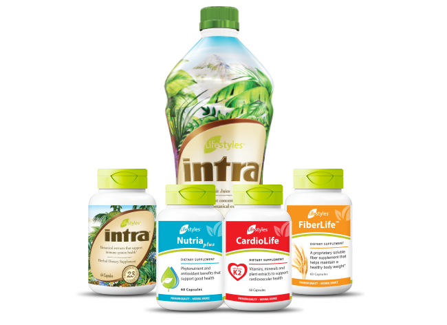 Lifestyles Intra liquid and other health products